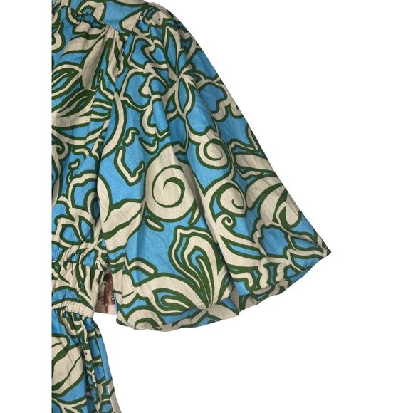 Sincerely Jules Womens Floral Print Mini Dress Large - Picture 8 of 11